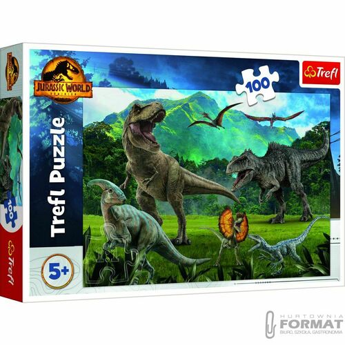 Puzzle Trefl Jurrasiic World 100 el. (16441) 1