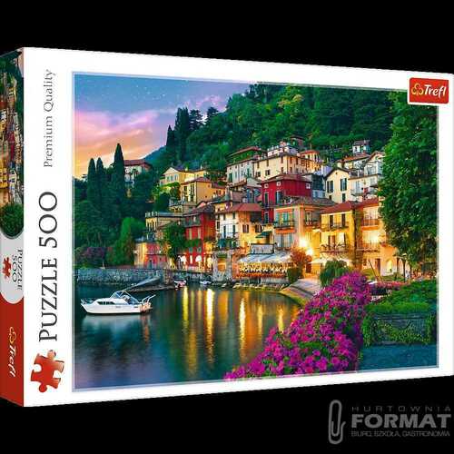 PUZZLE 500EL JEZIORO COMO WŁOCHY 1
