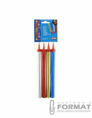 Świeczka ozdobna Godan FONTANNA TORTOWA (FTH18/4) 1